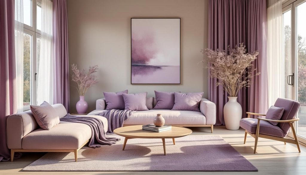 découvrez comment intégrer la couleur parme dans votre décoration intérieure pour créer une ambiance élégante et apaisante. conseils et idées pour sublimer vos espaces avec cette teinte délicate.