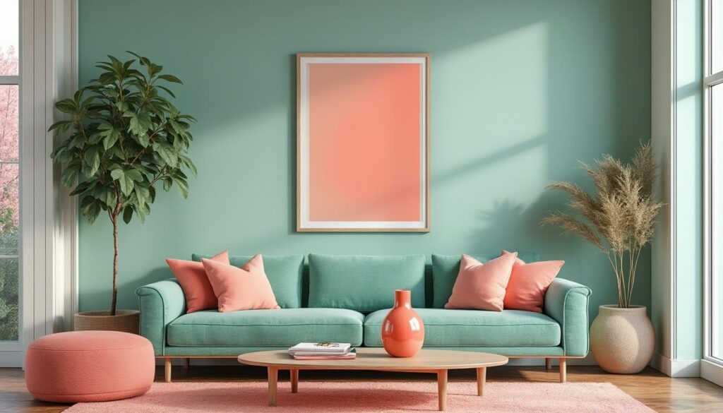 découvrez comment associer le vert d'eau avec ses couleurs complémentaires pour créer des harmonies élégantes et équilibrées dans votre décoration et votre garde-robe.